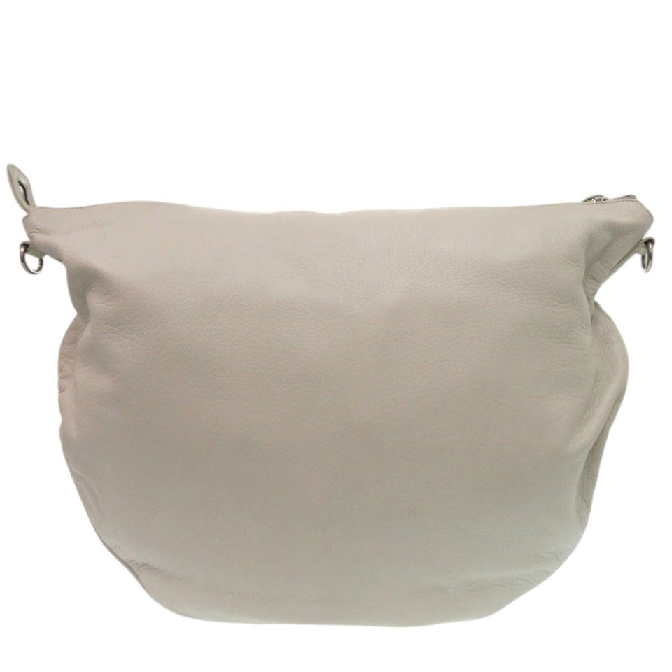 Gucci Shoulder Bag 243308 002123 leather Ivory one belt messenger bag Women