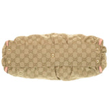 Gucci Handbag 189831 GG canvas, leather beige Abbey Women