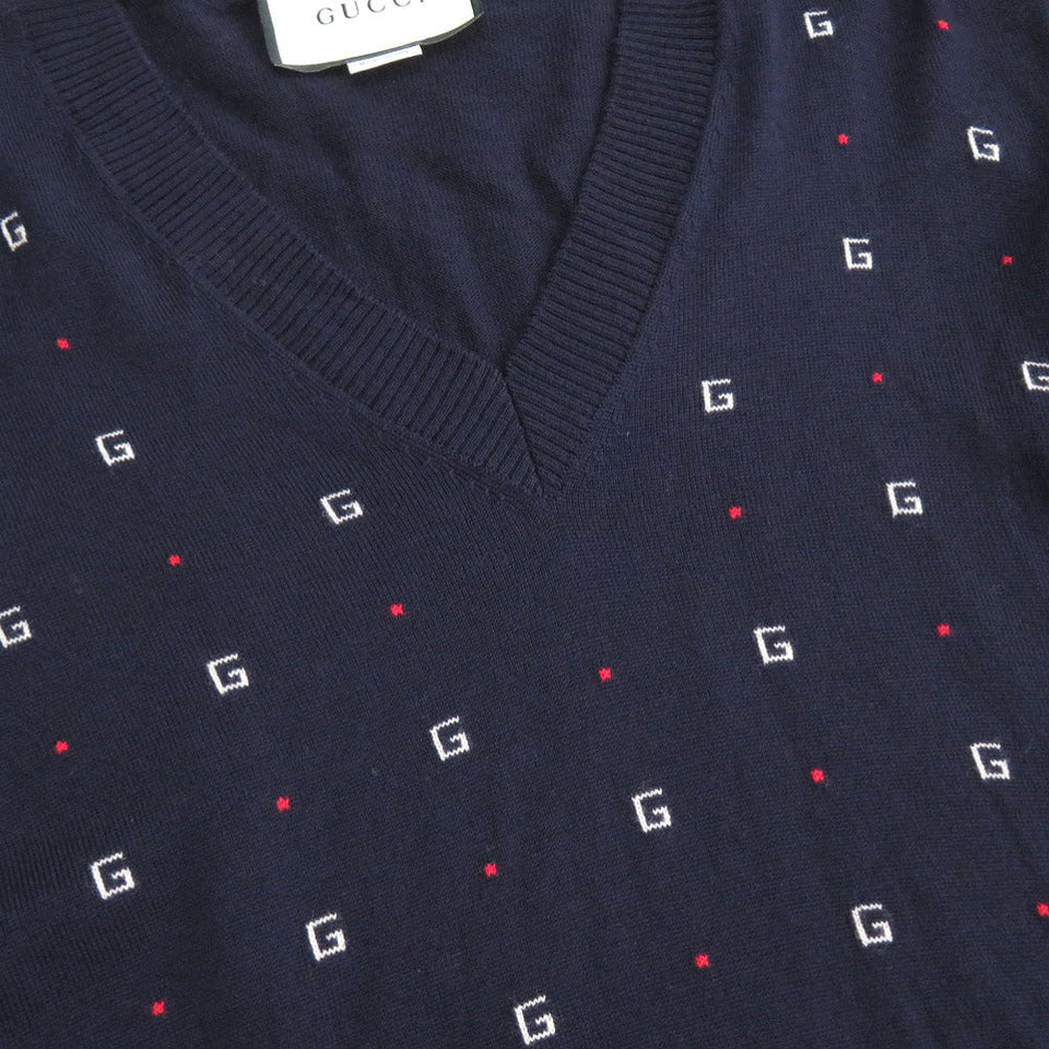 Gucci knit wool Navy L