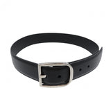 Gucci belt 449716 leather black mens 85/34