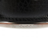Gucci belt 449716 leather black mens 85/34