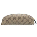 Gucci pencil case 662129 GG Supreme, Leather beige Pencil case Donald Duck Disney collaboration Women