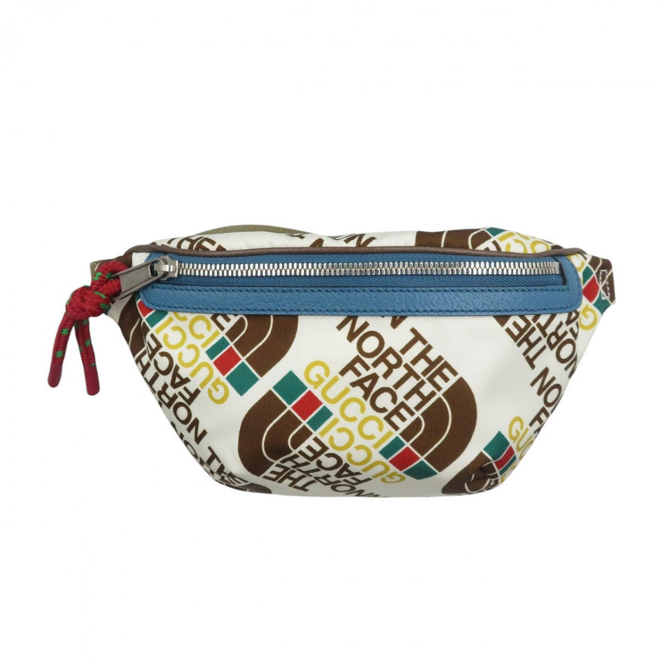 Gucci Sling bag 650299 Nylon white North Face Collaboration unisex(Unisex)