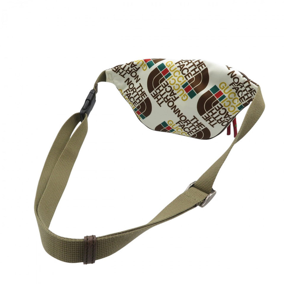 Gucci Sling bag 650299 Nylon white North Face Collaboration unisex(Unisex)