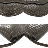 Hermes Shoulder Bag Polosus Gray type Paula Women