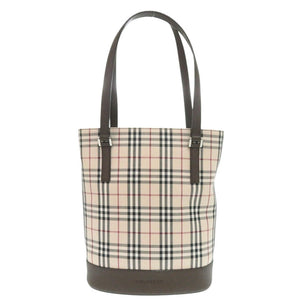 Burberry Tote Bag cotton beige Nova Check Women