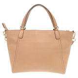 Gucci Handbag 369176 leather pink beige Soho