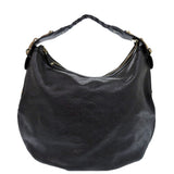 Gucci Shoulder Bag 211986 leather black Hobo one belt