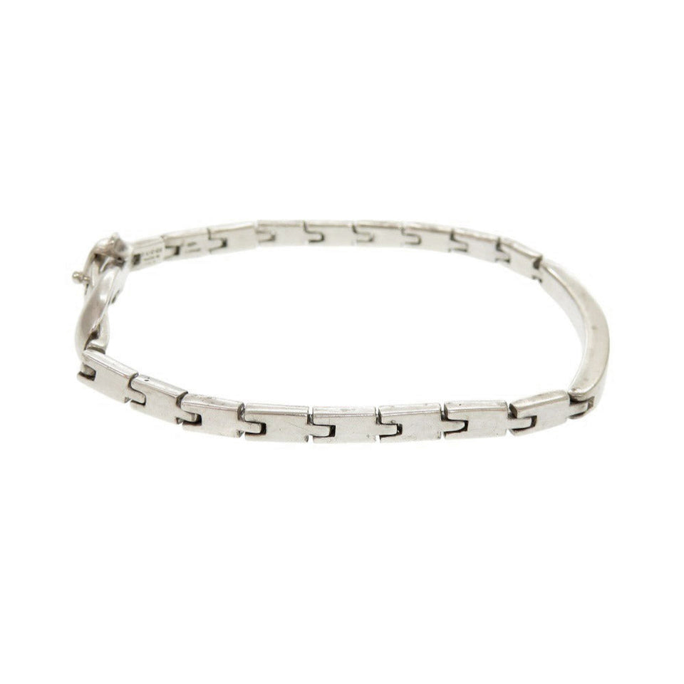 Gucci bracelet Silver925 Silver Belt design mens