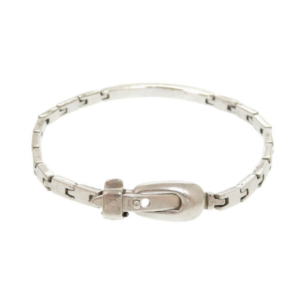 Gucci bracelet Silver925 Silver Belt design mens