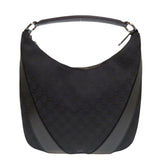 Gucci Handbag 124357 002214 GG canvas, leather black One Shoulder Bag Women