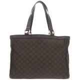 Gucci Tote Bag 268639 Nylon Brown Abbey Women
