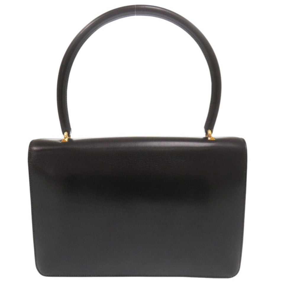 Hermes Handbag leather black