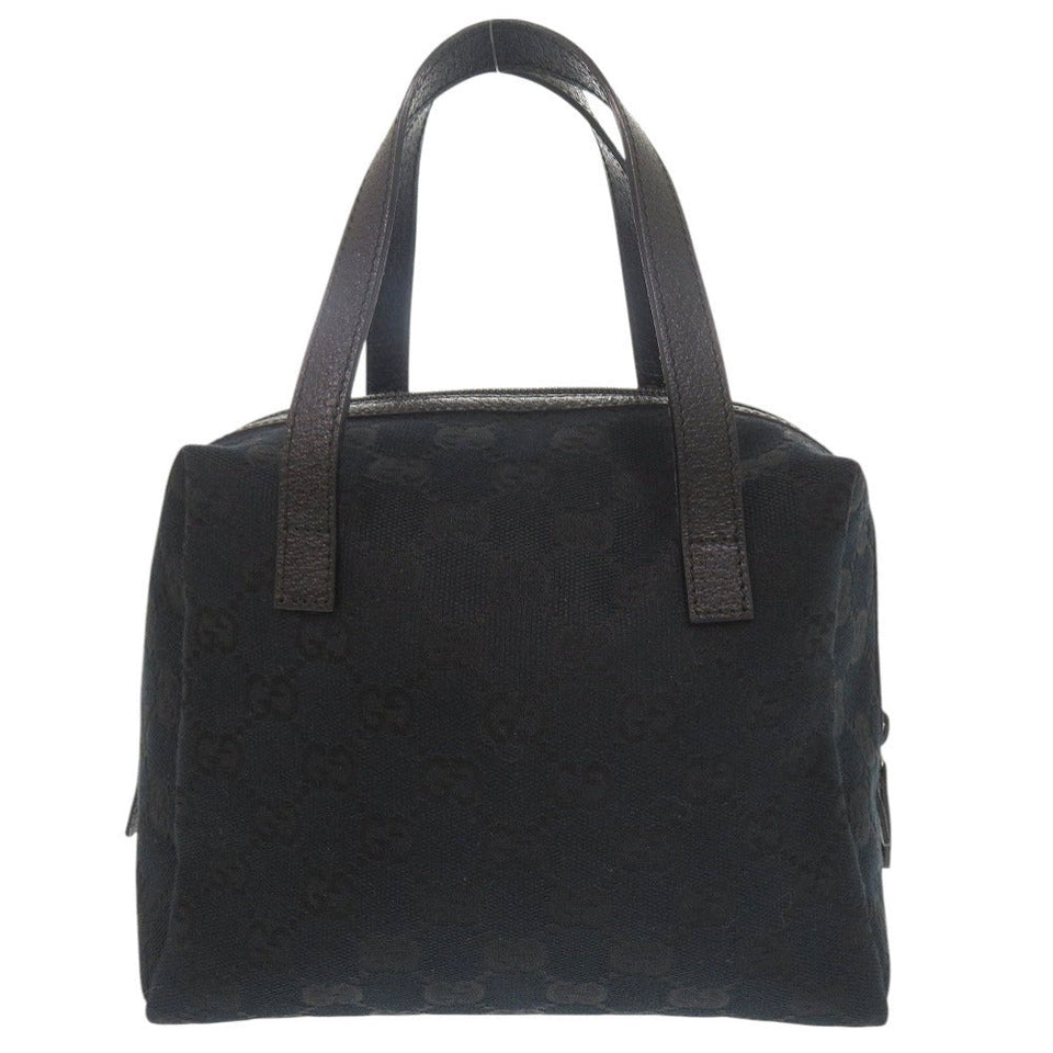 Gucci Handbag 124542 GG canvas, leather black Women