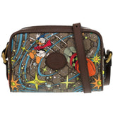 Gucci Shoulder Bag 648124 GG Supreme, PVC Brown x Disney Donald