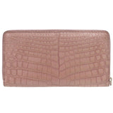 Gucci Long Wallet Purse 374850 Matt Croco purple