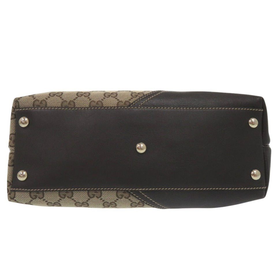 Gucci Tote Bag 182492 GG canvas beige Shoulder Bag Interlocking G Women