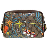 Gucci Shoulder Bag 648124 GG Supreme, PVC Brown x Disney Donald