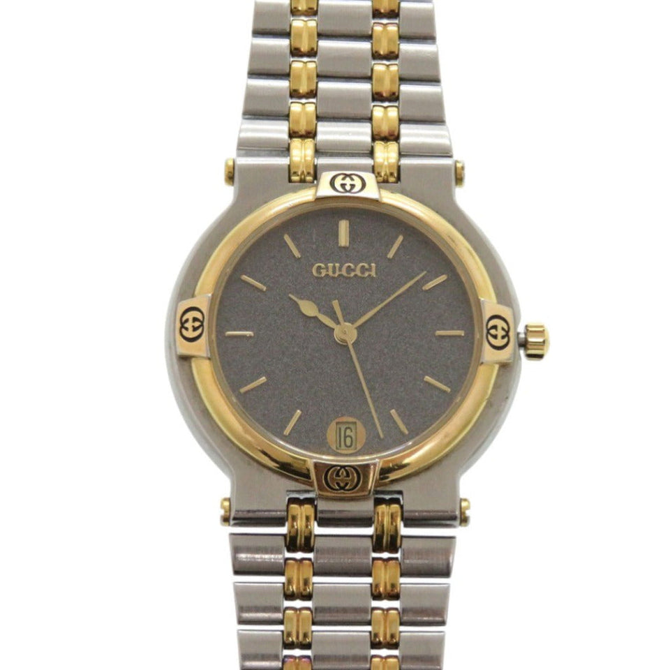 Gucci Watches Quartz 9000M Stainless Steel gray gray dial