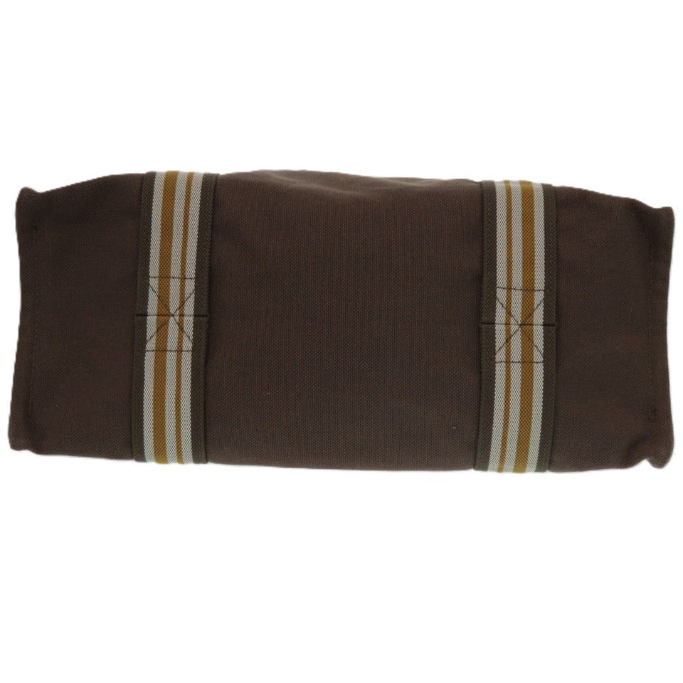 Hermes Tote Bag 2201-20 canvas Brown Sac de Platage