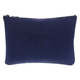 Hermes Pouch Nylon, Polyurethane Blue marine Neovan MM mens