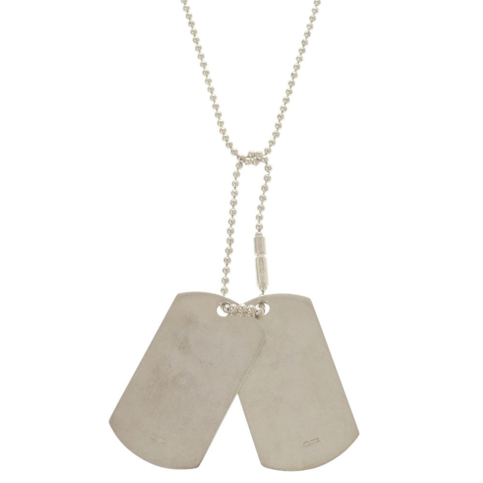 Gucci Necklace Silver925 Silver Dog tag