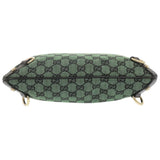 Gucci Shoulder Bag 272400 GG canvas, leather green Abbey