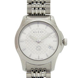 Gucci Watches Quartz 126.5 Stainless Steel Silver G timeless Silver dial