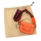 Gucci Shoulder Bag 726863 leather Orange Horsebit