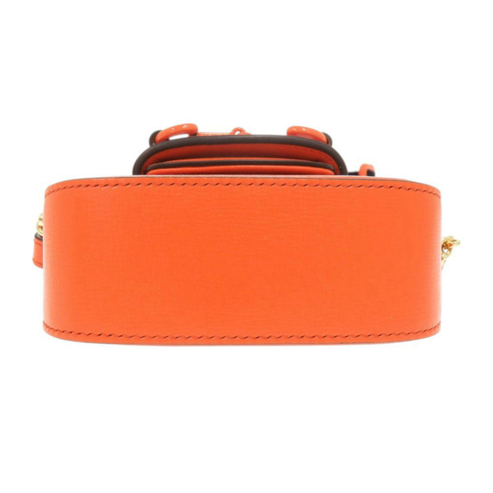 Gucci Shoulder Bag 726863 leather Orange Horsebit