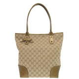 Gucci Tote Bag 181779 GG canvas beige Pretty