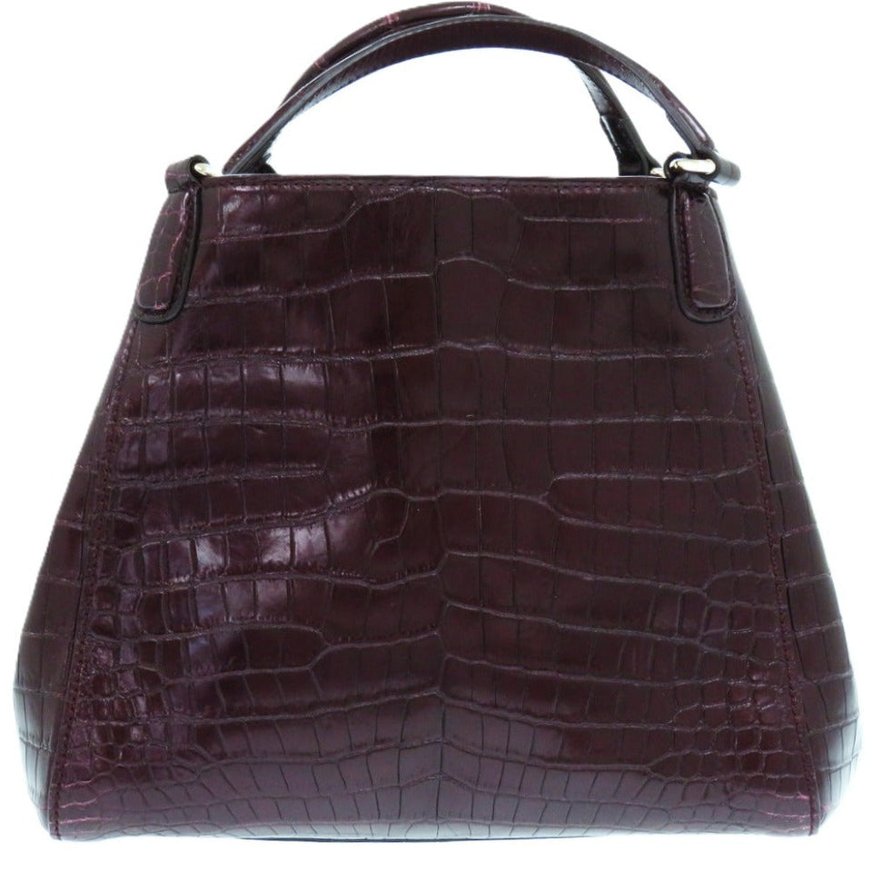 Gucci Tote Bag 336751 525040 leather purple Soho 2way