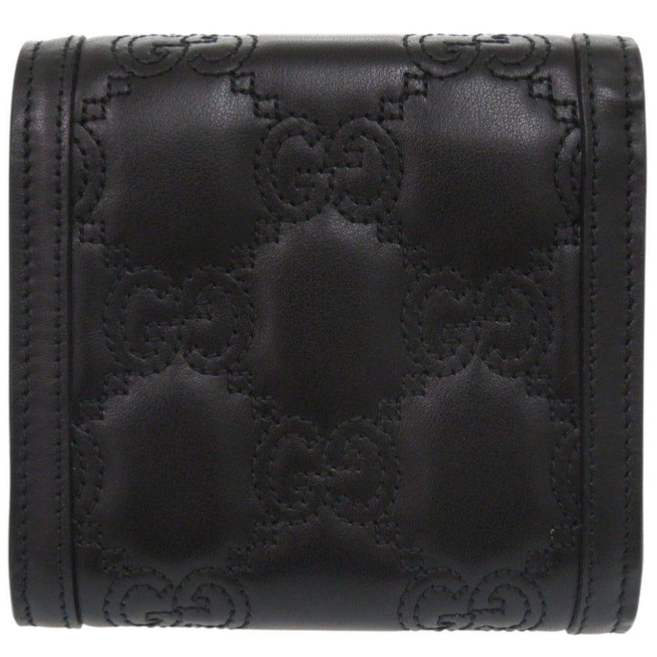 Gucci Bifold Wallet 723799 Calfskin black
