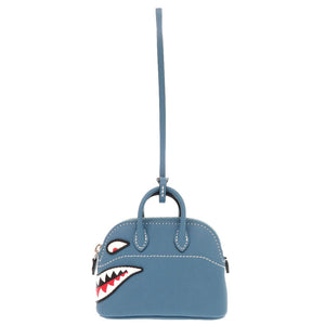 Hermes Handbag Vaux Swift new blue gene Bolid Shark