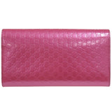 Gucci Long Wallet Purse 253405 enamel pink