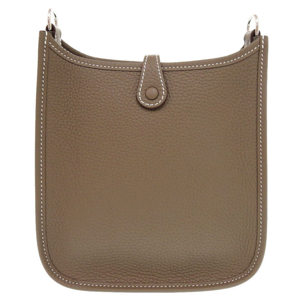 Hermes Shoulder Bag Taurillon Clemence Etope Evelyn TPM Amazone