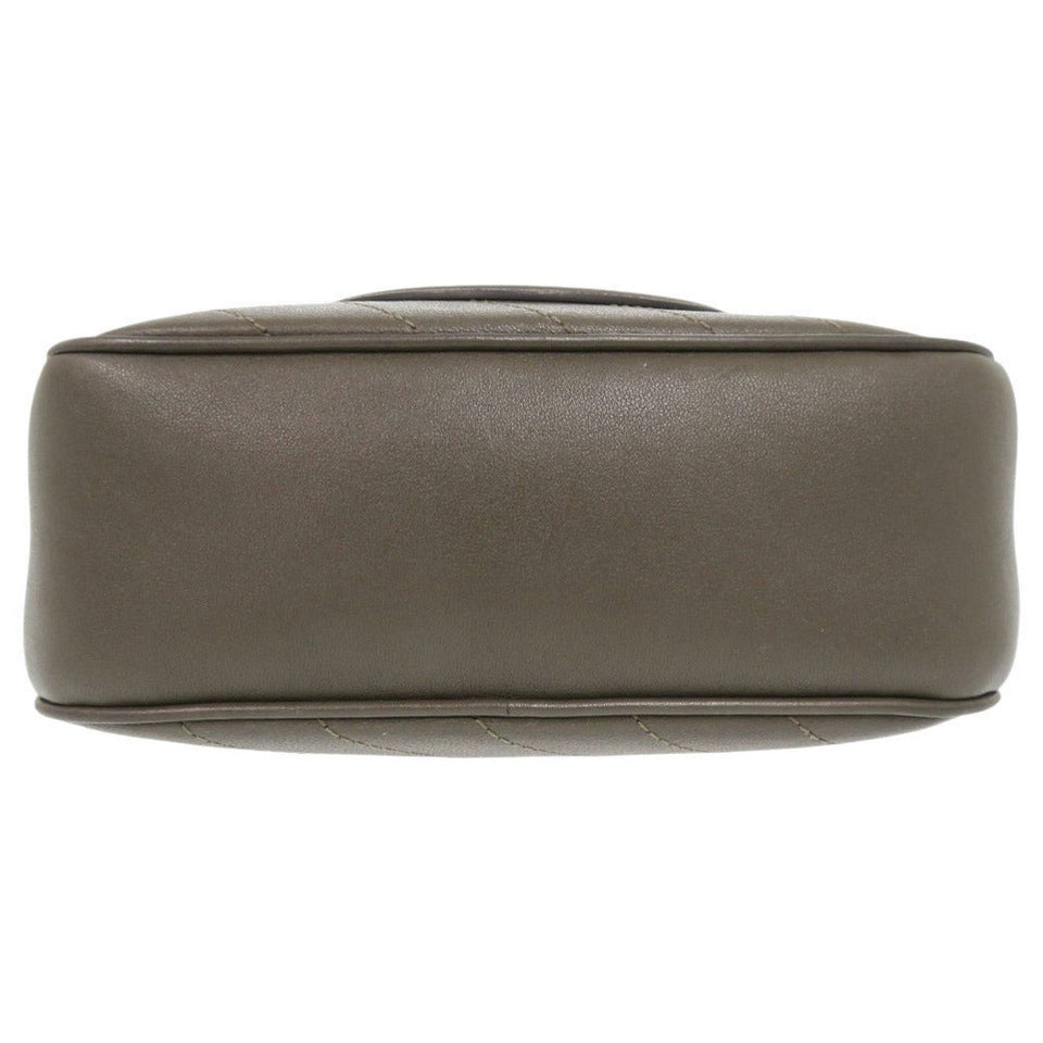 Gucci Shoulder Bag 742360 leather Brown Blondy