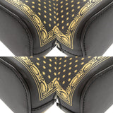 Gucci Shoulder Bag 511189 leather black x SEGA GUCCY print
