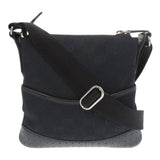 Gucci Shoulder Bag 147671 GG canvas, leather black