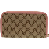 Gucci Long Wallet Purse 363423 GG Supreme Canvas beige