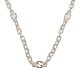 Gucci Necklace Silver925 Silver Interlocking G