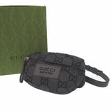 Gucci Sling bag 767934 polyester Dark gray