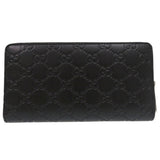 Gucci Long Wallet Purse 473928 525040 leather black
