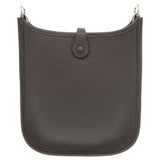Hermes Shoulder Bag Taurillon Clemence Dark bronze Evelyn TPM Amazone