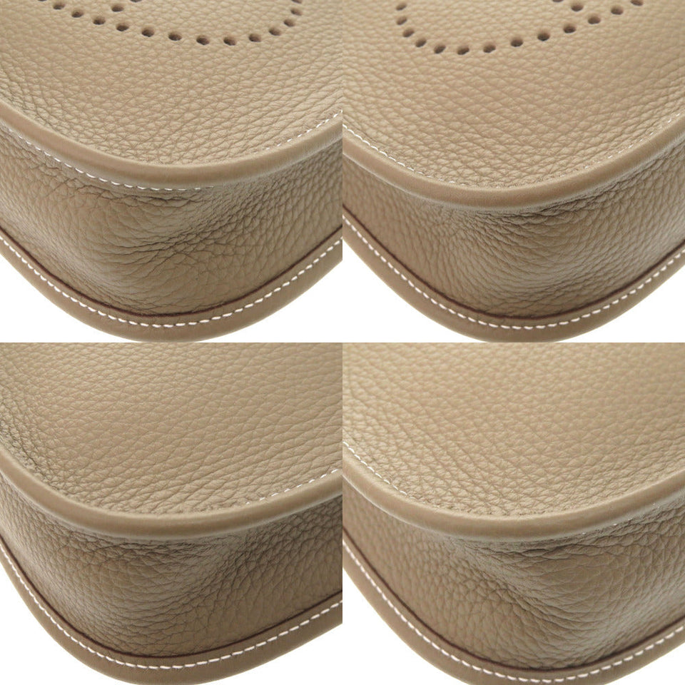 Hermes Shoulder Bag Taurillon Clemence Etope Evelyn TPM Amazone