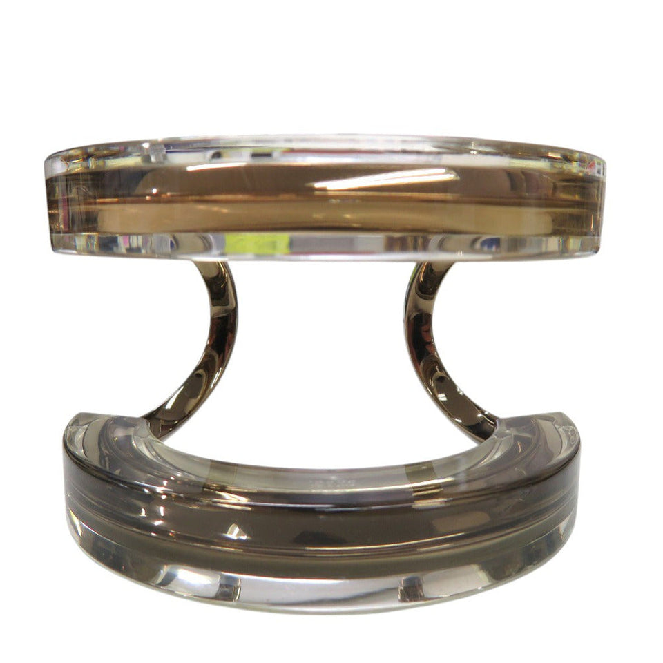 Gucci Bangle metal gold clear Women