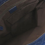 Gucci Shoulder Bag leather Navy Diamante Pattern A4 Storage Crossbody Diamante Hilary Lux Women