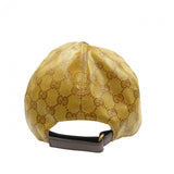 Gucci Other hats 696475 Nylon, Leather Brown Guccixadidas unisex(Unisex) M 58cm