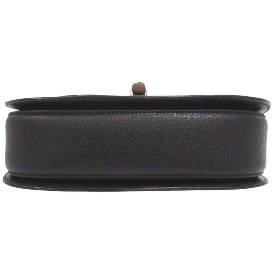 Gucci Handbag 000 1364 0633 leather black 2WAY Bamboo Women