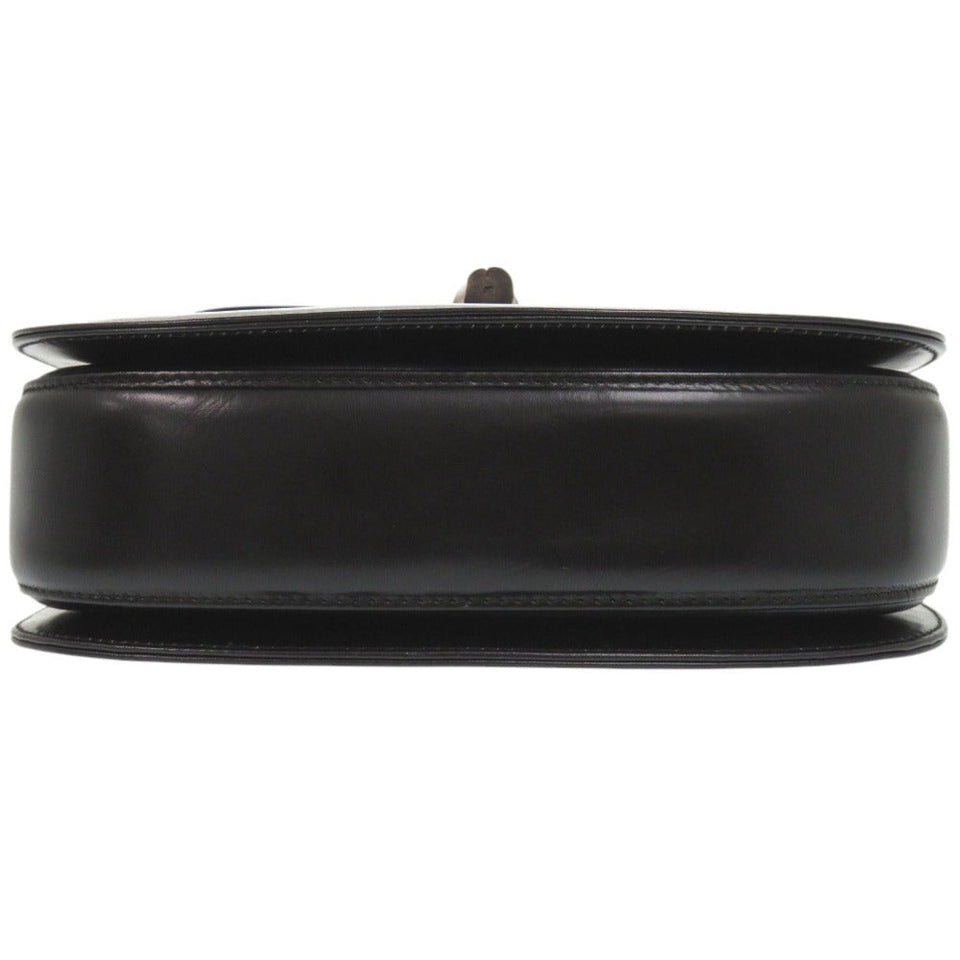 Gucci Handbag 000 2046 0188 leather black 2WAY Bamboo Women